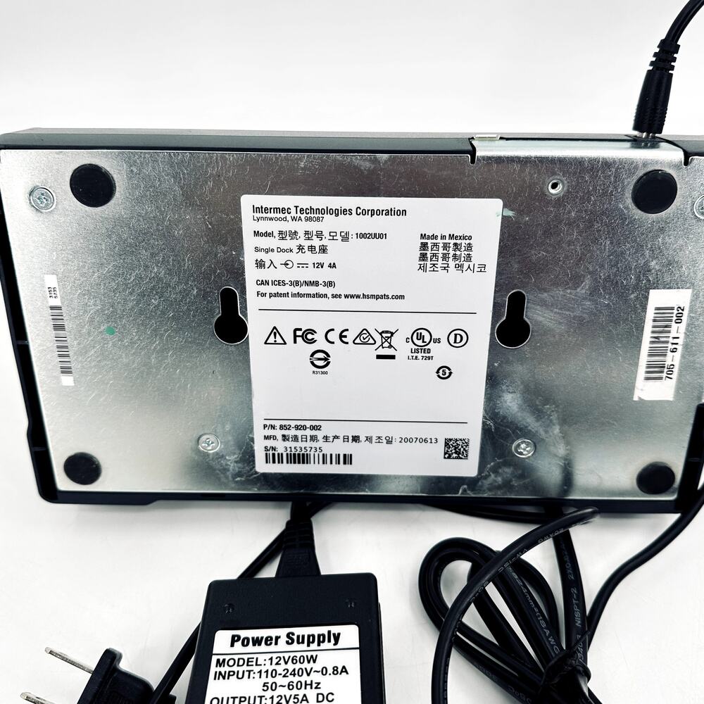 Intermec CN70e Mobile Computer Hand Terminal Barcode Scanner & Charger Batteries - Picture 13 of 14